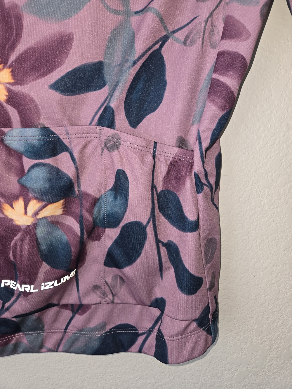 Pearl Izumi Women's Purple Floral Cycling Jersey - Picture 9 of 12